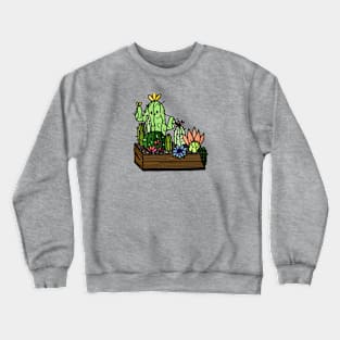 Cactus Hangout Crewneck Sweatshirt